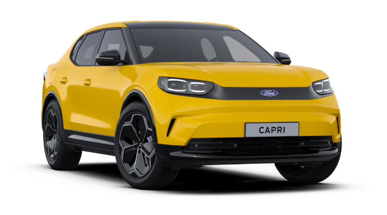 Capri EV Yellow
